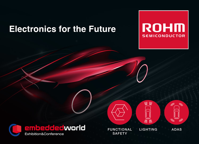 ROHM auf der Embedded World 2022 - Elektronik für die Zukunft